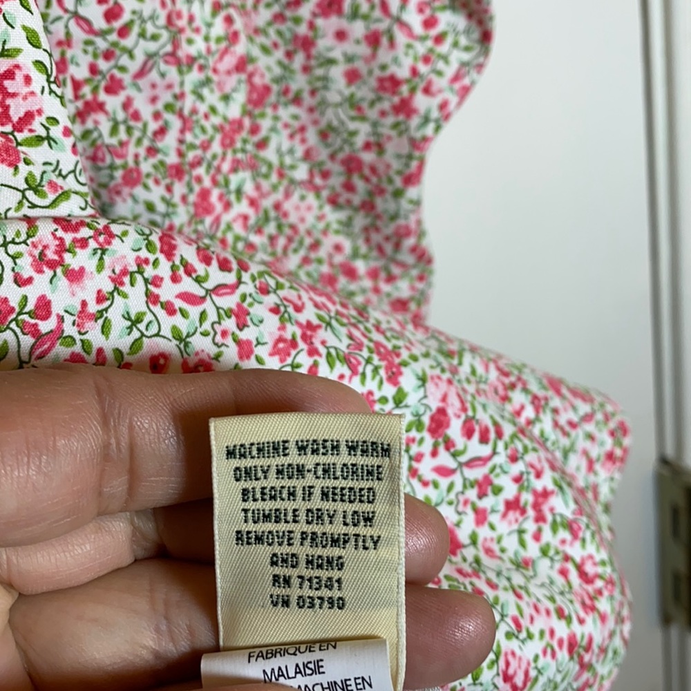 L.L.Bean Women’s Button Down 3/4 sleeve shirt - Picture 6 of 6